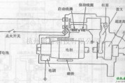 哈飞中的哈飞赛马轿车启动系统电路图