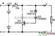 保护电路中的铅酸电池过充保护器电路图