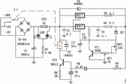 LM317自适应可调稳压电源电路图