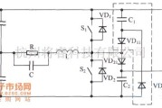 IGBT应用电路中的C-2D型无源无损缓冲电路应用于DC／AC半桥变换器中的电路图