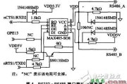 摄像机云台控制电路 - 基于ARM9的远程无线智能视频监控电路 — 电路图天天读（34）