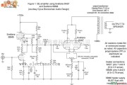 仪表放大器中的6bm8 6as7功放电路图