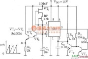 信号产生器中的线性度好的锯齿扫描电压电路