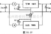 电源电路中的基于7805芯片制作并联稳压电路图