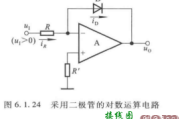 采用二极管的对数运算电路