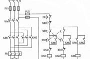 三相电机使用三个接触器正反转控制回路电路原理图解