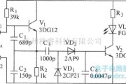 专用测量/显示电路中的石英晶体振荡器测试电路