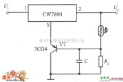 稳压电源中的光控集成稳压电源之二电路图