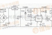 稳压电源中的带定时的随身听稳压电源电路图