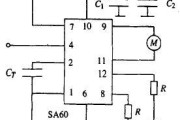 SA60驱动直流电动机的电路
