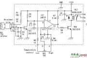 光敏电阻中的NTC热敏电阻温度控制器电路图