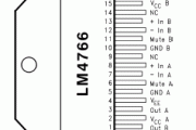 LM4766+NE5532装2X40W功放