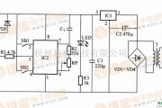 定时控制中的利用S-8081B构成的长时间定时控制器电路图