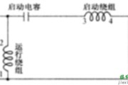 单相异步电动机接线图说明