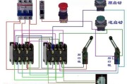 电机运行限位回程控制接线图