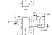 遥控发射中的TC9149P／TC9150F 典型应用电路图