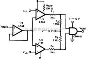 基础电路中的双面界限比较器电路