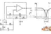 滤波器中的低功耗的带阻滤波器电路图