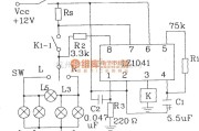 报警控制中的LZ1041改进型汽车转弯报警专用集成电路典型应用电路