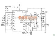 遥控电路（综合)中的BA5104／BA8207K红外遥控多功能电风扇伴蟋蟀声控制电路