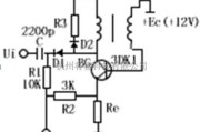振荡电路中的一款自激间歇振荡电路图