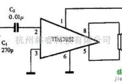 语音电路中的巧用TDA7052作单片收音机电路图