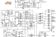 红外线热释遥控中的红外遥控变色电路图