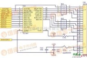 主卡数字输出部分电路图