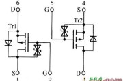 场效应晶体管US6J2内部电路图