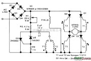 控制电路中的分流绕电机的方向和速度控制电路
