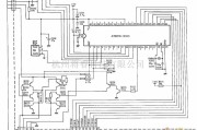 光电显示电路中的高士AV9092B放大器显示与控制电路图（一）