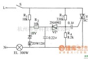 晶闸管控制中的延长白炽灯的双向晶闸管寿命电路图