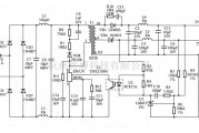 电源电路中的65W双输出开关电源电路