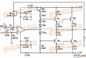音频电路中的运放推动的OCL准互补功放电路图