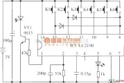 红外线热释遥控中的6路红外遥控器