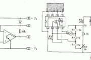 单片温度传感器电路图