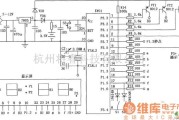 专用测量/显示电路中的六功能LED电子钟电路图