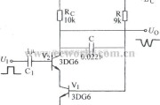 信号产生器中的电容负反馈锯齿波电路二