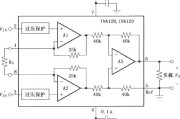 INA128／129的信号和电源的基本连接电路