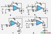 运算放大电路中的运算放大器负反馈电路图