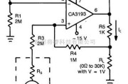 电源电路中的采用精密运算放大器CA3193的双边电流源电路