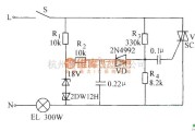 晶闸管控制中的双向晶闸管延长白炽灯使用寿命电路