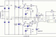 电子镇流器中的40W日光灯的电子镇流器电路原理图