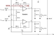 TDA2616功放电路图-应用电路-单电源功放电路