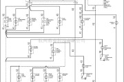 马自达中的马自达973000GT仪表板照明电路图