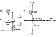 科尔皮兹谐波振荡器电路（100MHz）