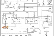 马自达中的马自达96TAURUS车身电脑电路图