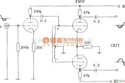 电子管功放中的电子管扼流圈倒相电路