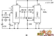 振荡电路中的CD4060振荡频率电路图