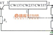 稳压电源中的CW137组成的高稳定度集成稳压电源之二电路图